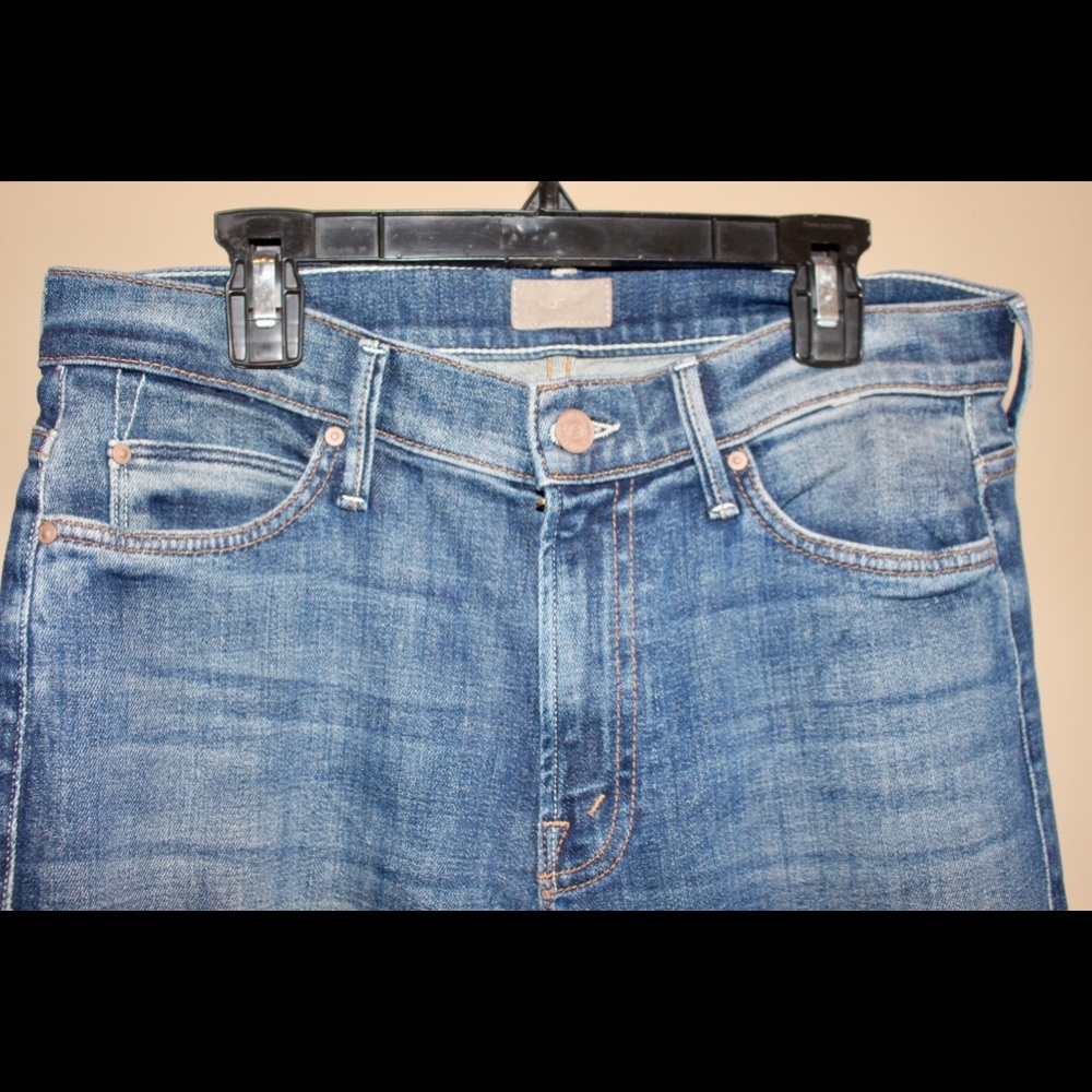 MOTHER The Rascal Ankle ZIP Jeans